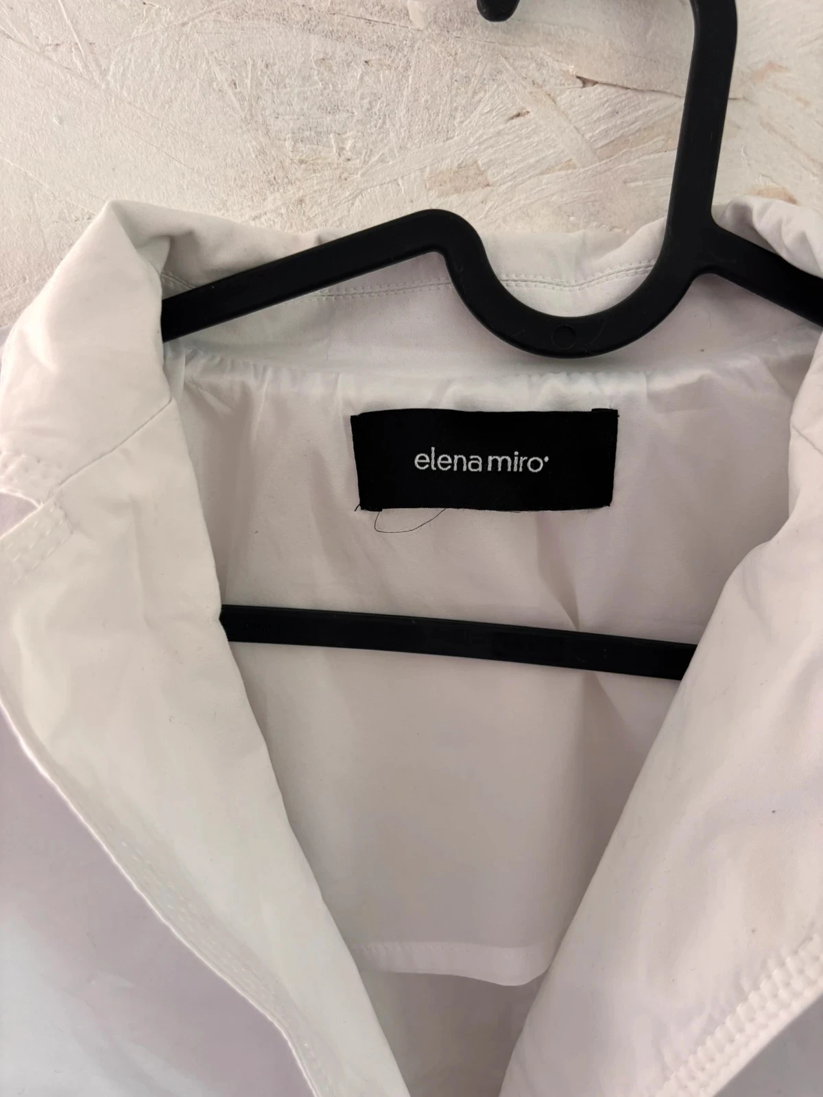 Witte blazer met 3/4 mouwen Elena Mirò - Geschatte maat 44 - goede staat – photo 6